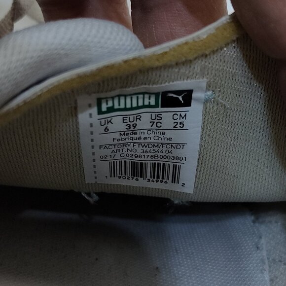 Puma Roma Leather Low-Top Sneakers 364544 Women's Size 7C All Day Performance - Picture 8 of 9